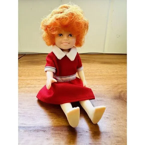 Vintage 1982 Knickerbocker Anne Character‎ Girl Doll in Outfit 5.75" See Photos - Picture 4 of 8